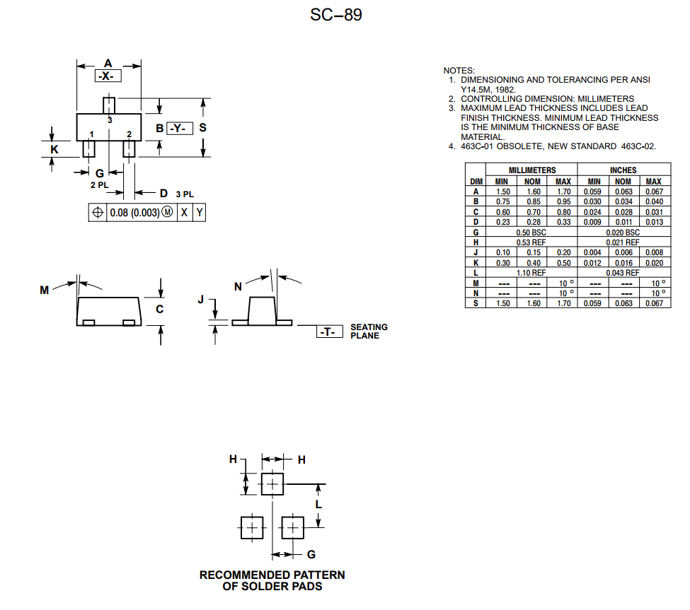 樂山LMBT3904TT1G,SMD開關(guān)三極管